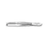 3 Claveles Pinza Depilar Cangrejo Niquel 8cm