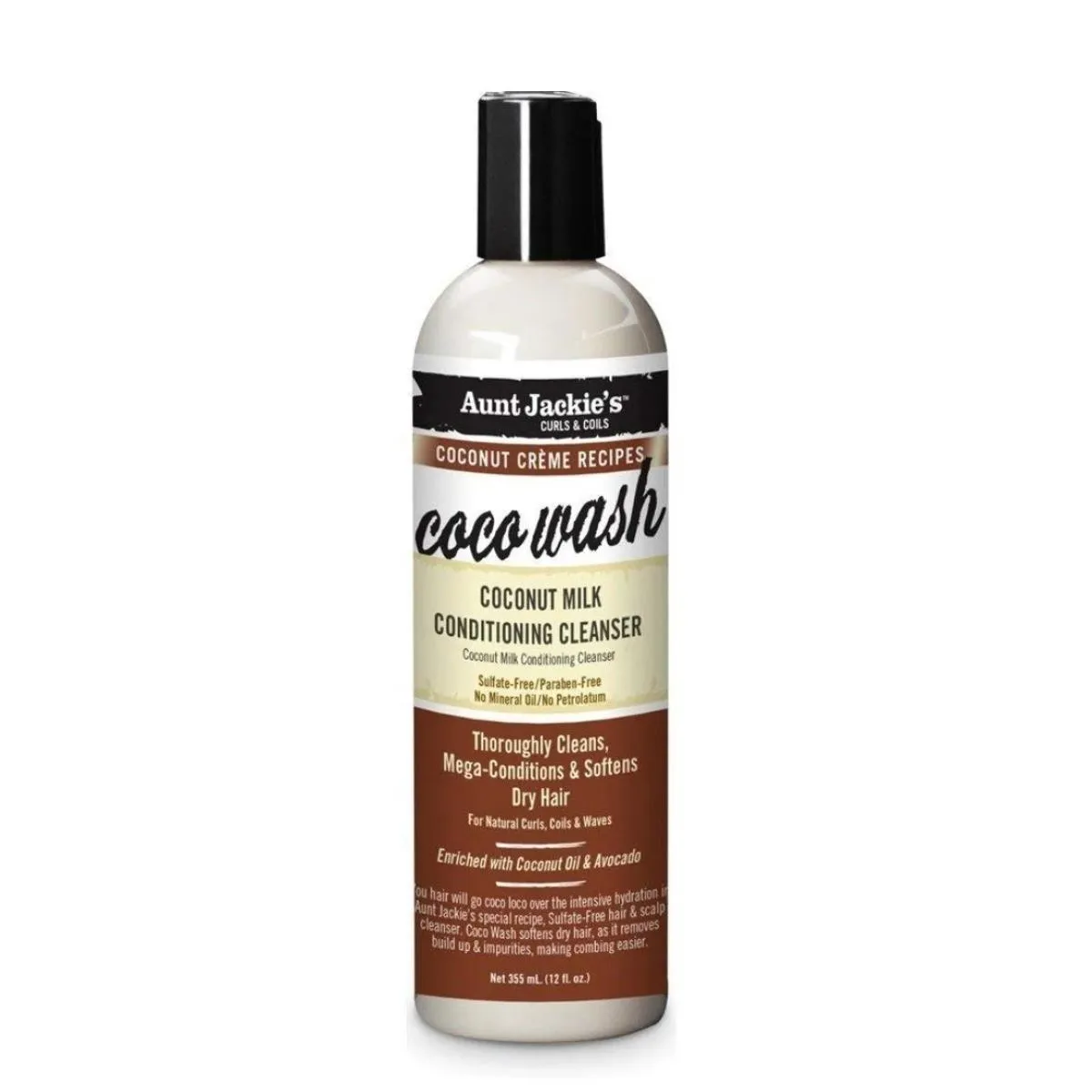 Aunt Jackie's Coconut Wash 237ml