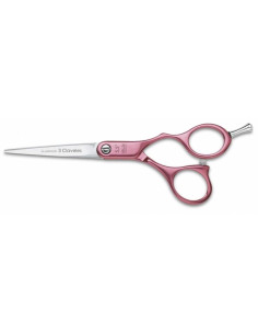 Tijera Corte Duraluminium 5,5" Rosa