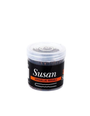 Horquillas Susan Invisibles 250 uds Rubia