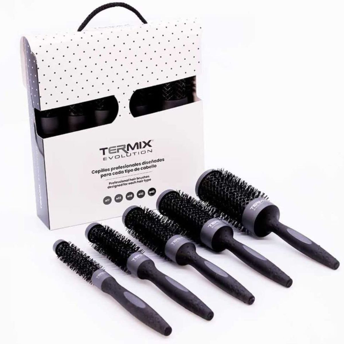 TERMIX PACK X 5 CEPILLOS TÉRMICOS PROFESIONALES