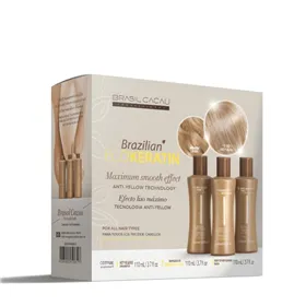 Brasil Cacau Kit Brasilian Ecokeratin 3x110ml