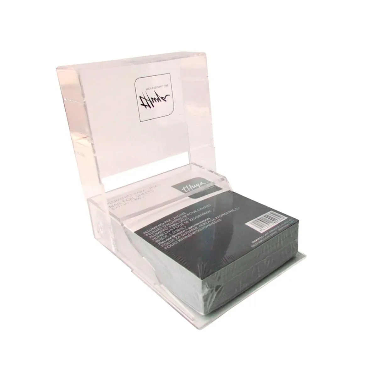 Thuya Aluminio Uñas Con Dispensador 400uds