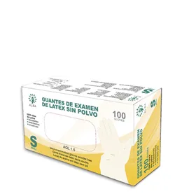 Guantes Latex Sin Polvo 100uds