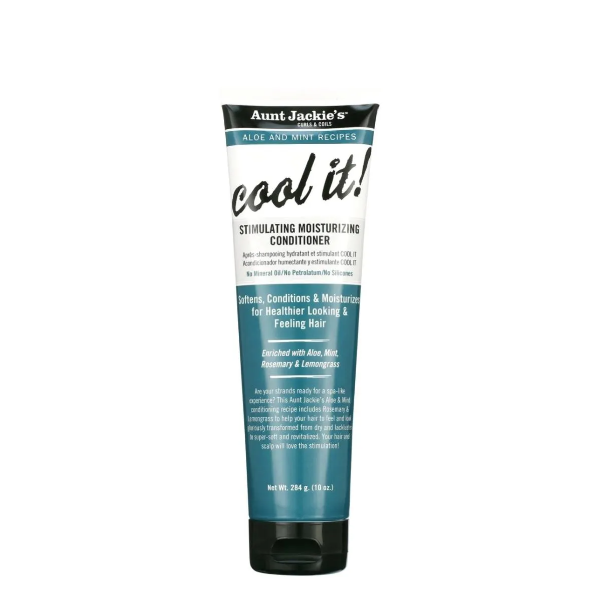 Aunt Jackie's Aloe And Mint Cool It Stimulating Moisturizing Condi 284g