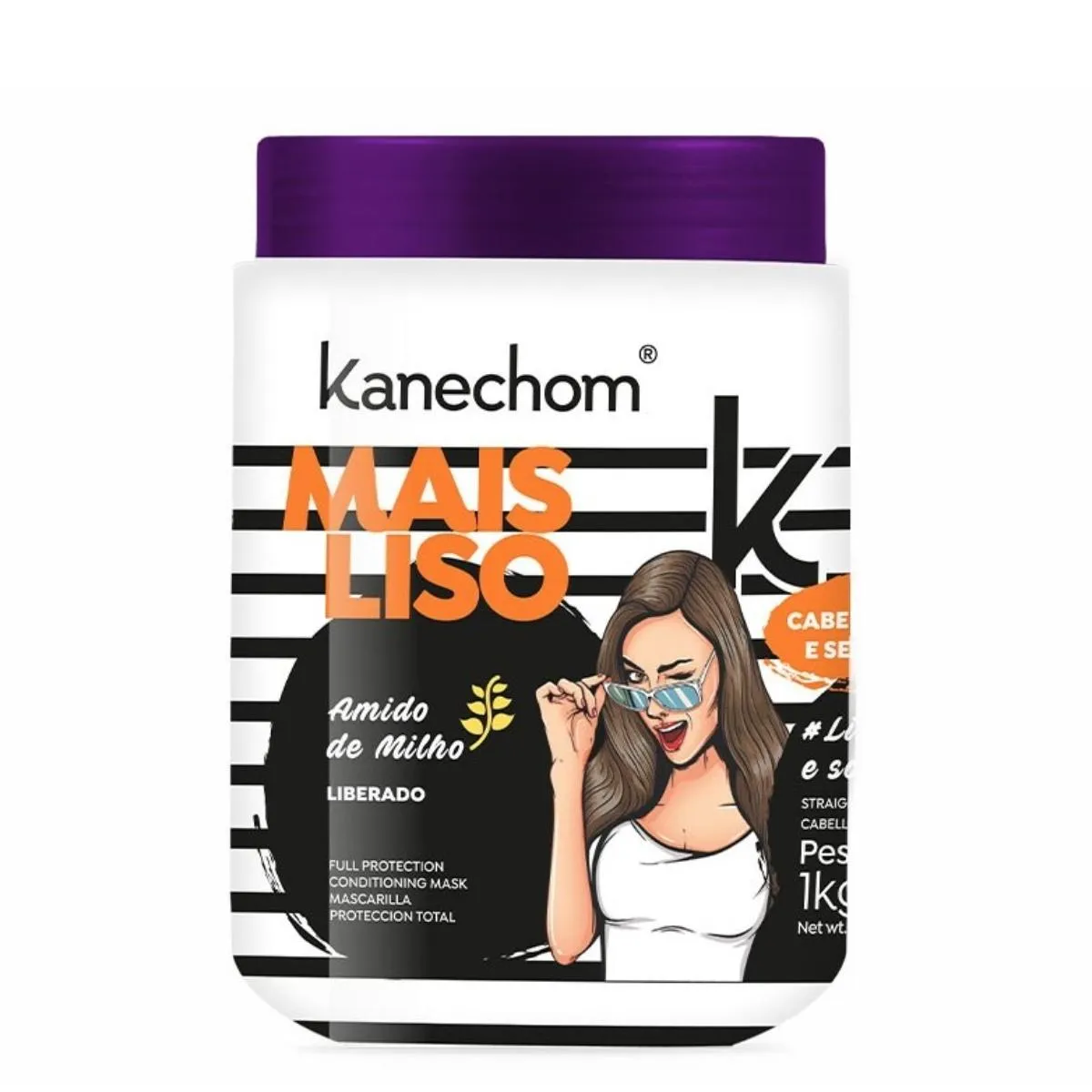 Kanechom Mascarilla Mais Liso 1kg