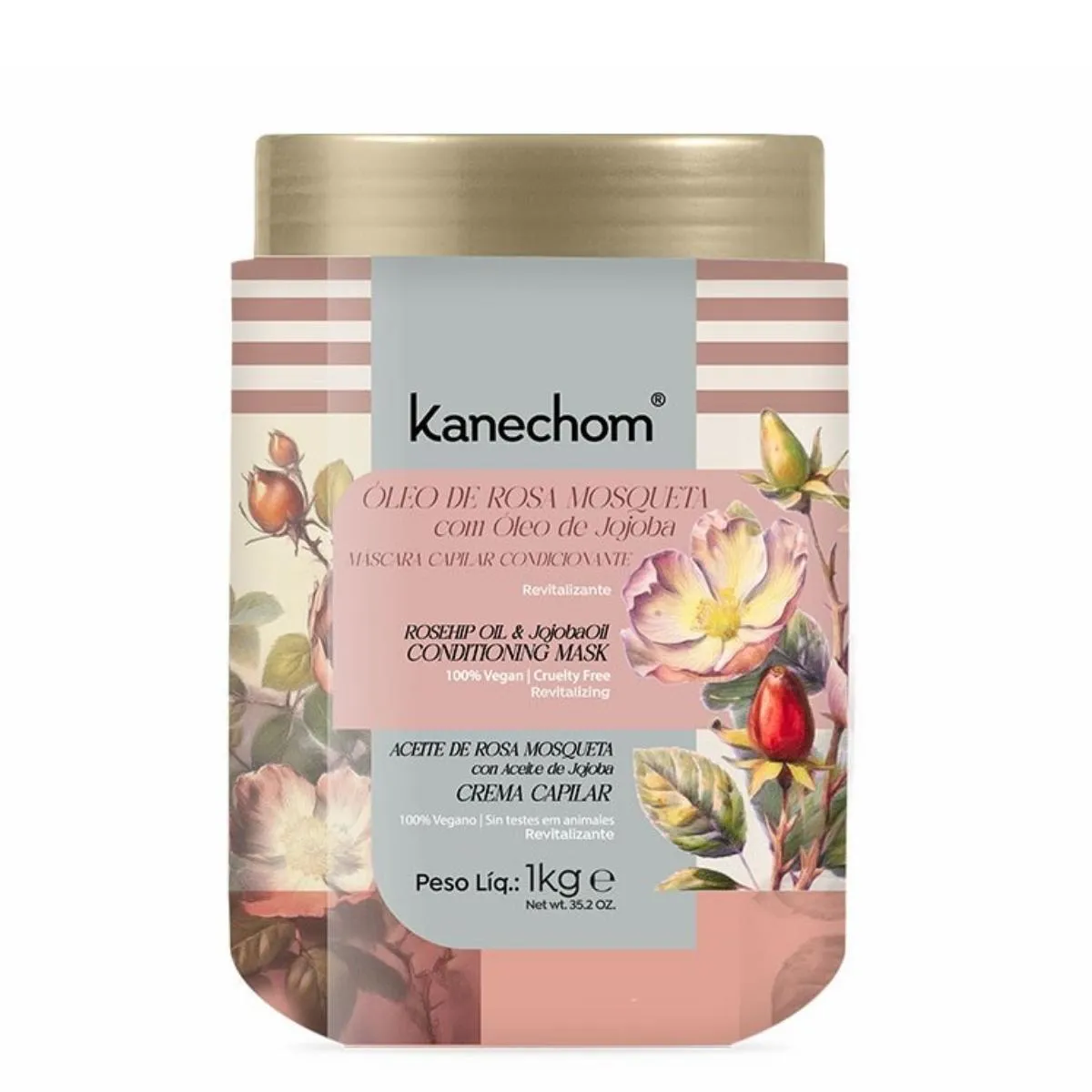 Kanechom Mascarilla Óleo de Rosa Mosqueta 1kg