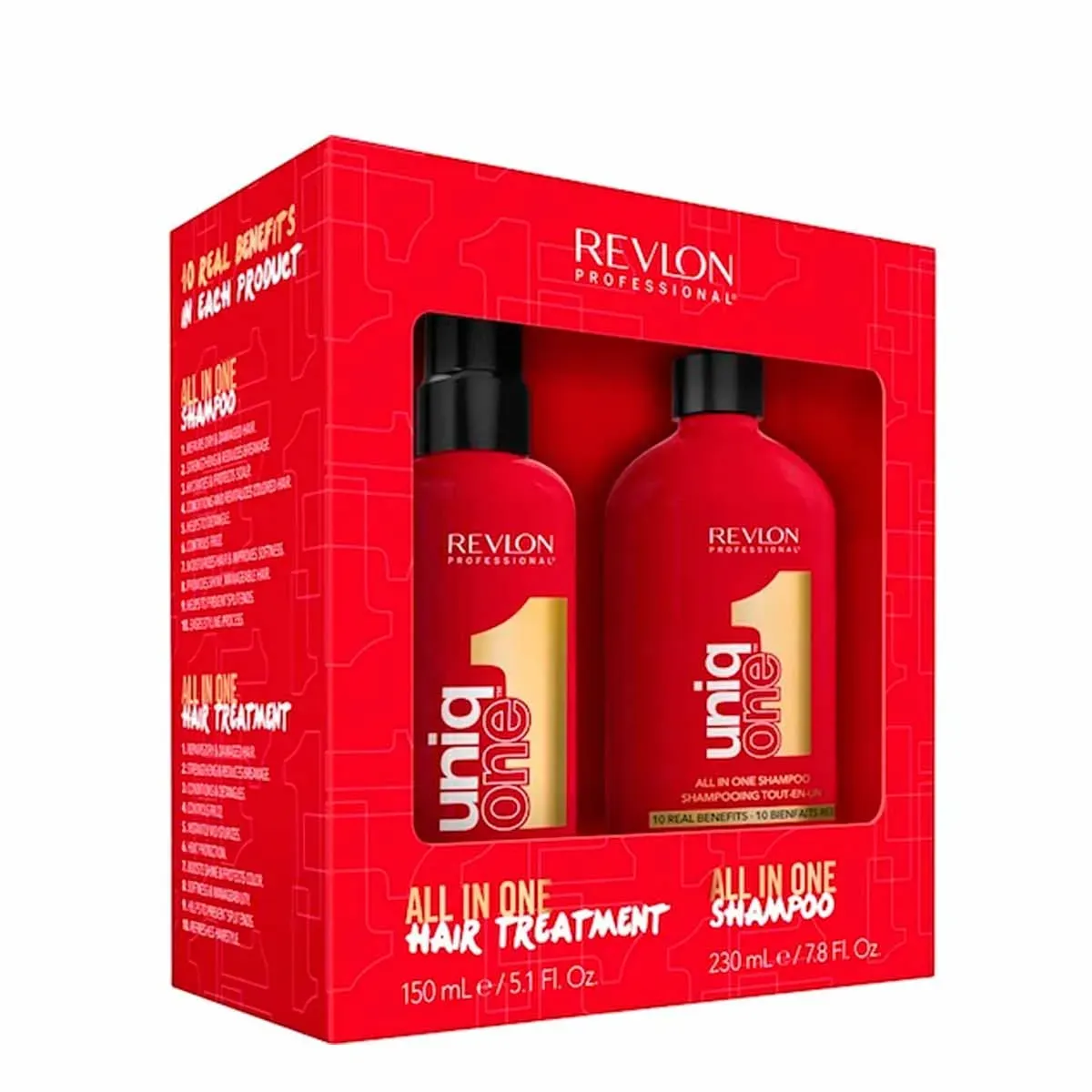 Revlon Uniq One Classic Pack Tratamiento + Shampoo