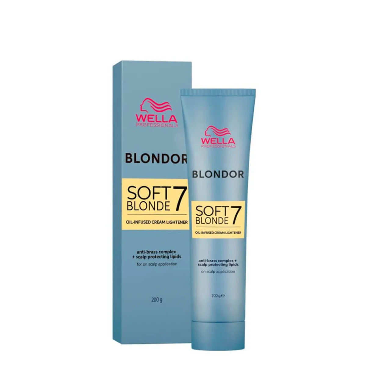 Wella Blondor Soft Blonde 7 Cream 200gr