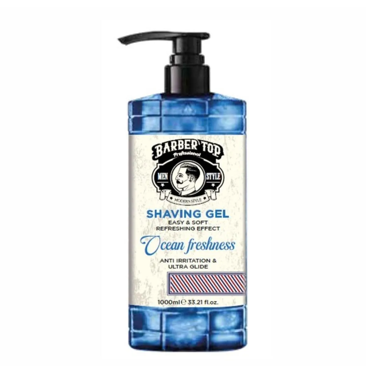 Barber Top Shave Gel Ocean Freshness 1000ml