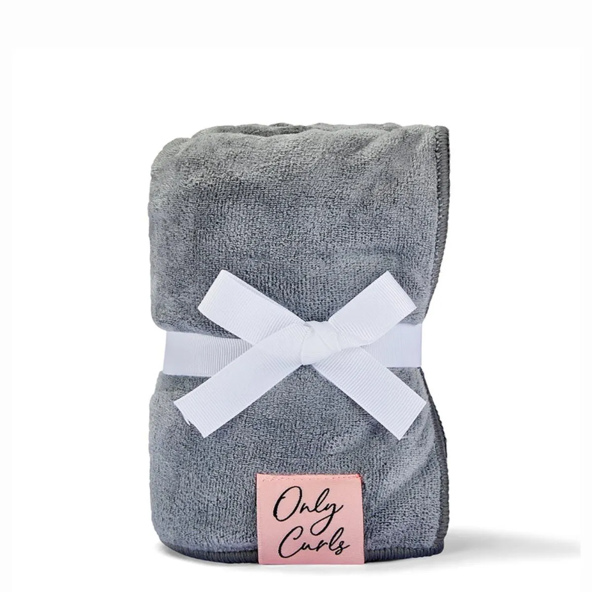 Only Curls Microfibre Hair Towel Grey