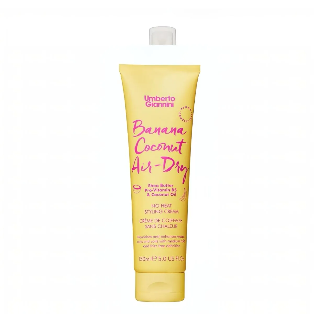 Umberto Giannini Banana Coconut Air-Dry Cream 150ml