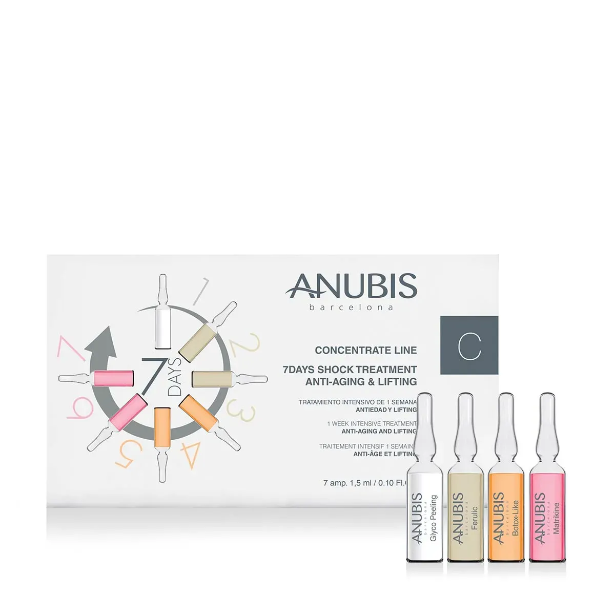 Anubis 7 Days Antiaging Treatment 7x1.5ml