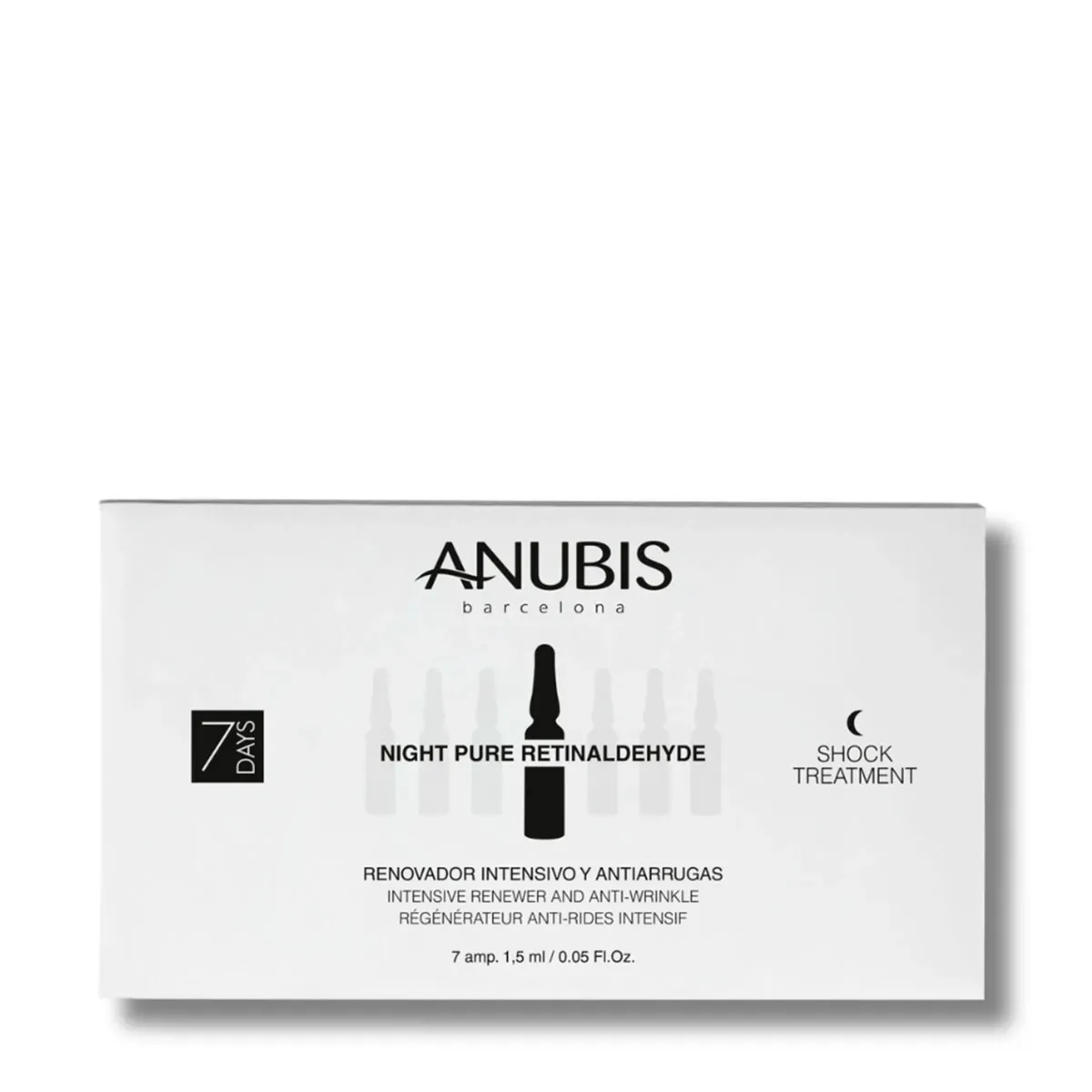 Anubis 7 Days Night Pure Retinaldehyde Treatment 7x1.5ml