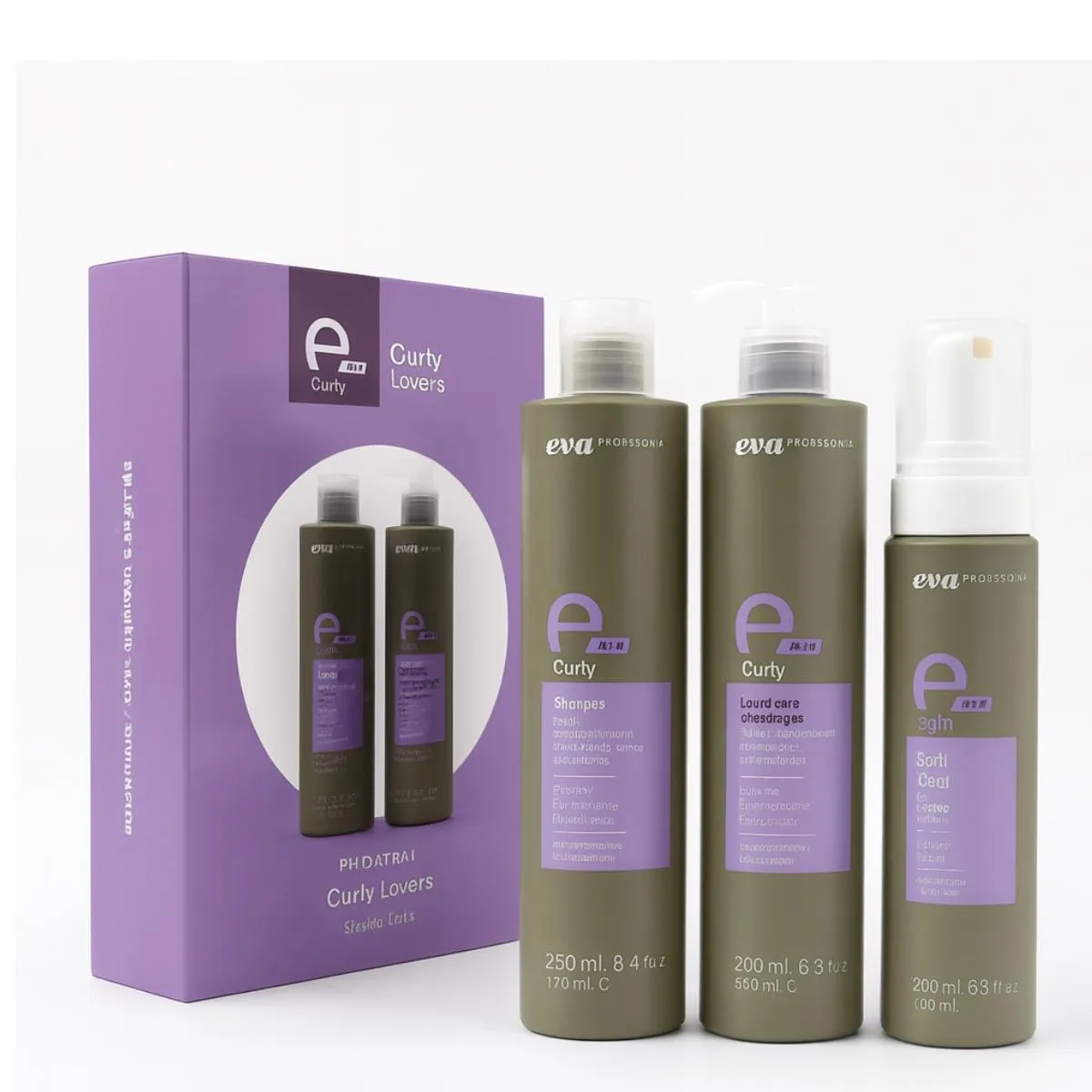 Eva Profesional Pack E-Line Curly