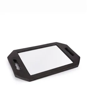 Bifull Espejo Irrompible Con Asa Negro